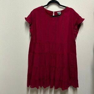Arula size X excellent condition eyelet dress.
